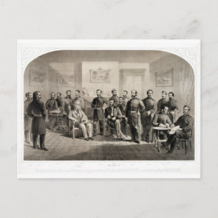 Robert E. Lee Surrenders to Ulysses S. Grant Vykort