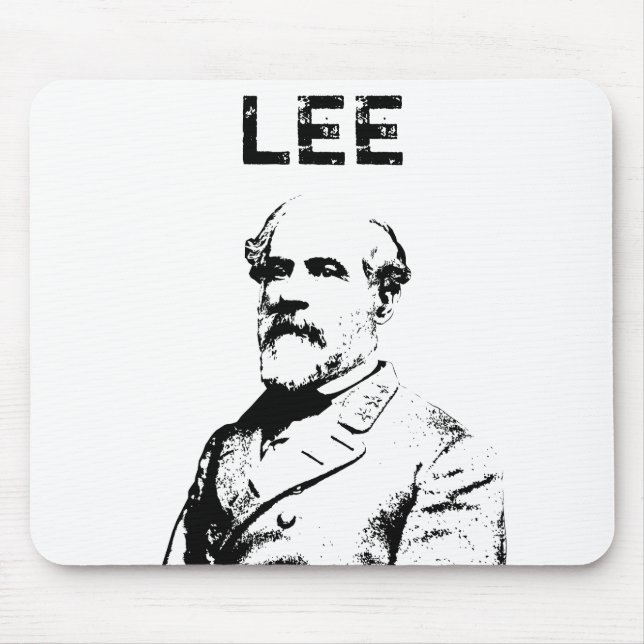 Robert E. Lee -- Svartvitt Musmatta (Framsidan)