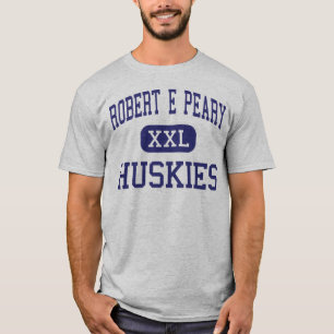 Robert E Peary - Huskies - kick - Rockville T-shirt