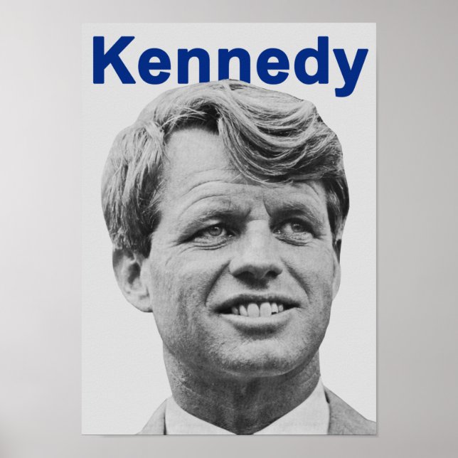 Robert F. Kennedy 1968 President Kampanj Poster (Framsidan)