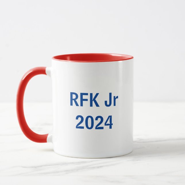 Robert F. Kennedy Jr 2024 red/white/blue Mugg (Vänster)