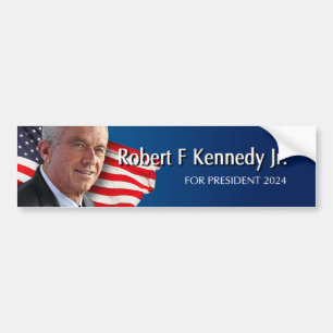 Robert F Kennedy Jr för president 2024 Bildekal