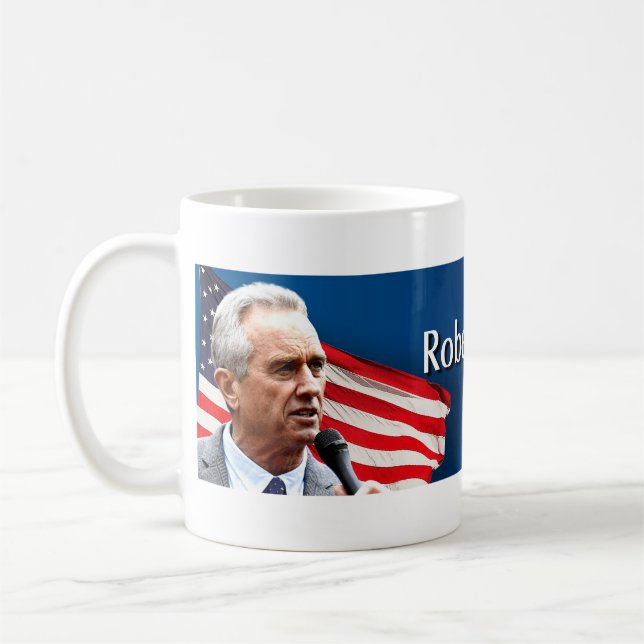 Robert F Kennedy Jr för president 2024 Kaffemugg (Vänster)