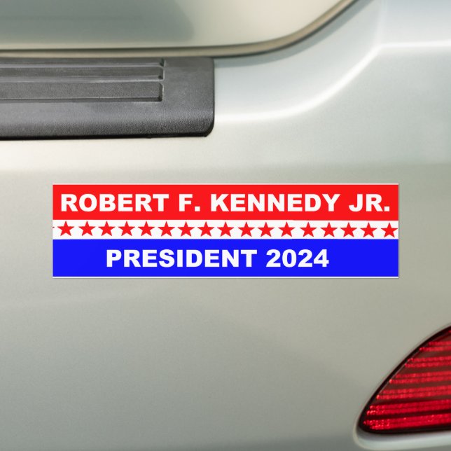 Robert F Kennedy President 2024 Bildekal (På Bil)