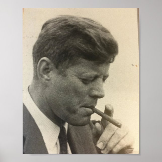 Robert F Kennedy Young Smoking Poster (Framsidan)