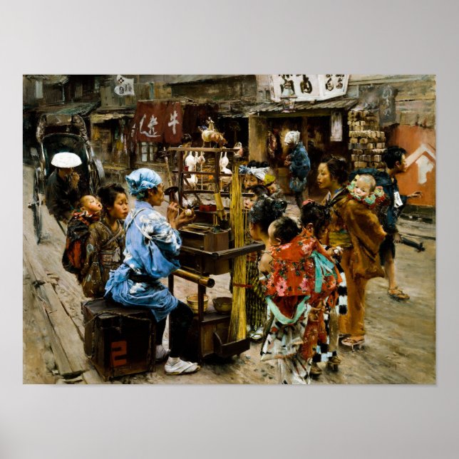 Robert Frederick Blum: Ameya, Candy Blower Poster (Framsidan)