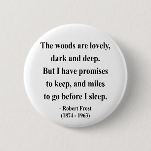 Robert Frost citationstecken 2a Knapp