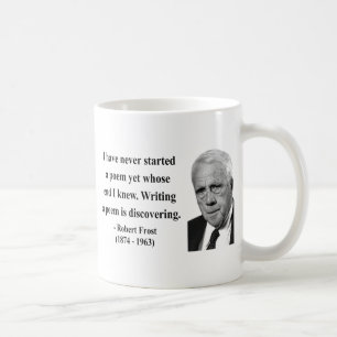 Robert Frost citationstecken 3b Kaffemugg