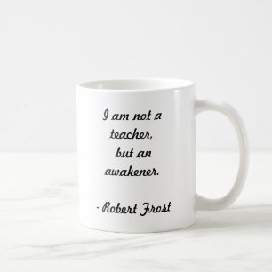 Robert Frost citationstecken Kaffemugg