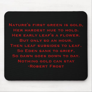 Robert Frost dikt Musmatta