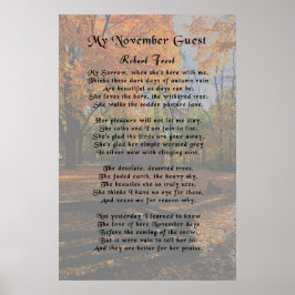 Robert Frost, My November Guest Poster