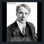 Robert Frost Road Less Traveled Quote Poster<br><div class="desc">Du ser en gåva eller en samlargåva (T, mugg, fodral, väska, plattor osv.) från The Wisdom Shop. Wisdom Shop är ett dotterbolag till Rick London Designs (RLondonDesigns.com). Alla beställningar är av hög kvalitet och utgör en mycket unik gåva till sig själva. Vi tror att du kommer att njuta av ditt...</div>