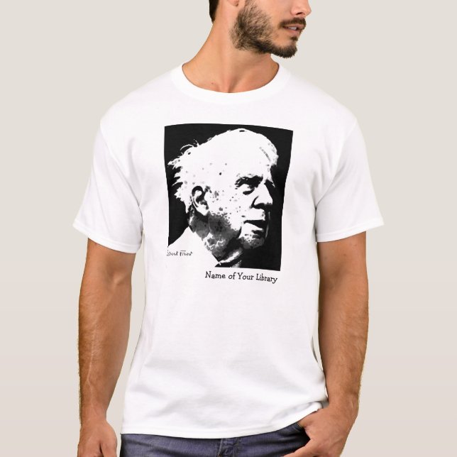 Robert Frost Tee Shirt (Framsida)
