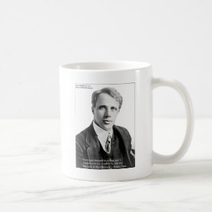 Robert Frost "Vandringsled" Citat på Kort & Presen Kaffemugg