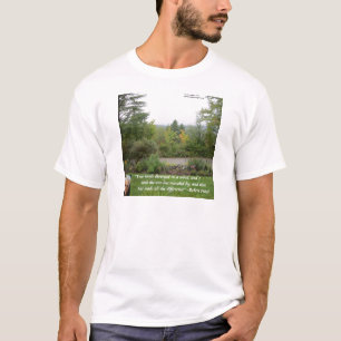 Robert Frost Visdomsord "Vägen mindre färdad" Tee