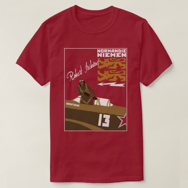 ROBERT IRIBARNE T SHIRT (Design framsida)