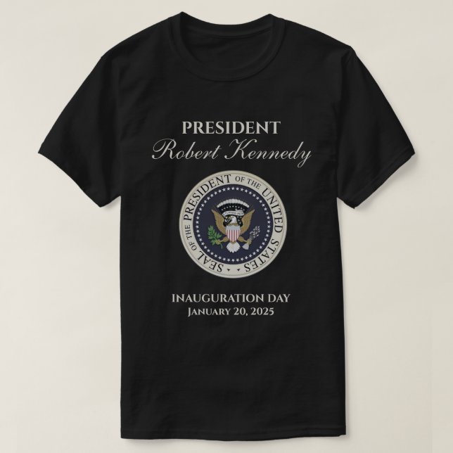 Robert Kennedy Inauguration Day 20 januari 2025 T Shirt (Design framsida)