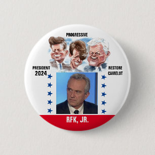 Robert Kennedy, Jr. för president 2024 Knapp