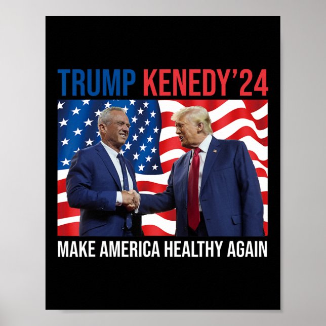 Robert Kennedy Jr Rfk Jr för Trump Unity President Poster (Framsidan)
