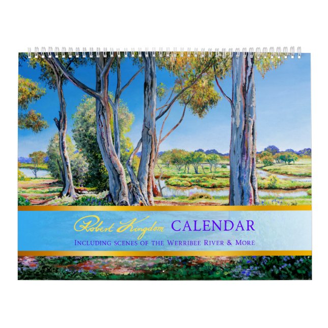 Robert Kingdom (Werribee River & More) - Calendar Kalender (Omslag)