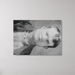Robert LeRoy Parker "snaggningCassidy" porträtt Canvastryck