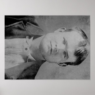 Robert LeRoy Parker "snaggningCassidy" porträtt Poster