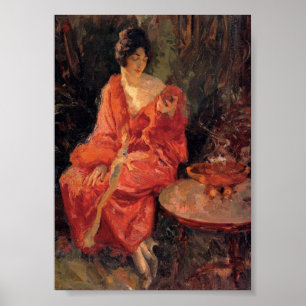 Robert Lewis Reid, Morgondagens reflektion, 1910 Poster