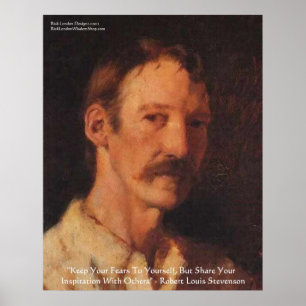Robert Lewis Stevenson-citat Poster