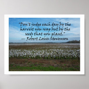Robert Louis Stevenson-Don't domare varje dag…., Poster