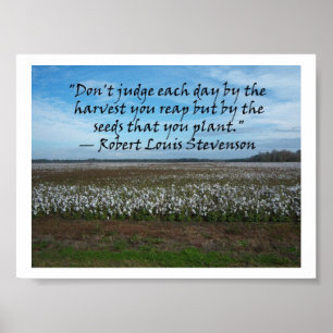 Robert Louis Stevenson-Don't domare varje dag…., Poster