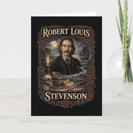 Robert Louis Stevenson Helgkort