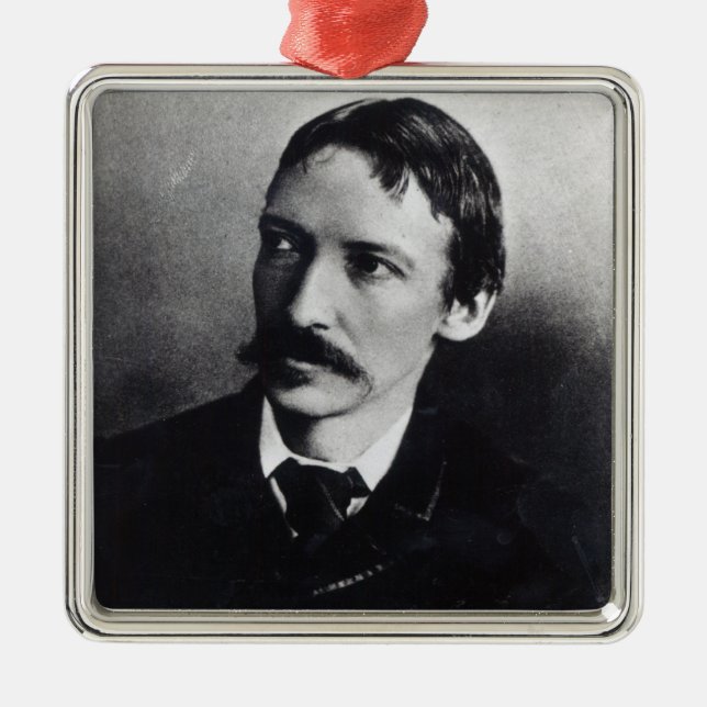Robert Louis Stevenson Julgransprydnad Metall (Framsidan)