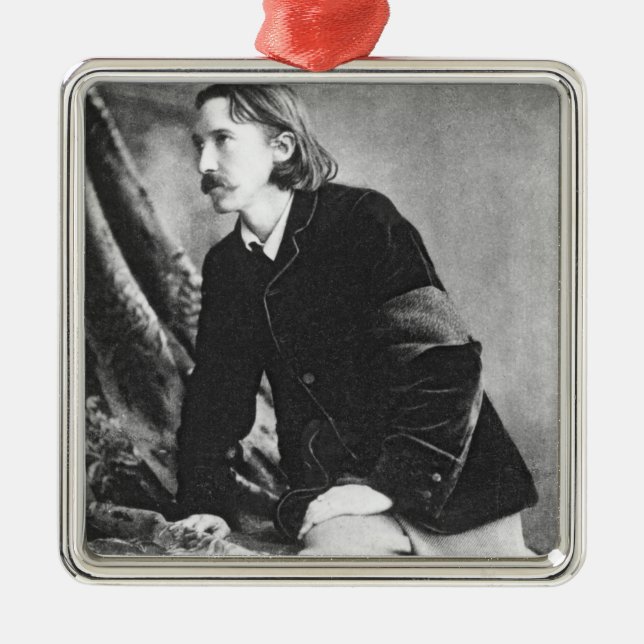 Robert Louis Stevenson Julgransprydnad Metall (Framsidan)