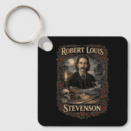 Robert Louis Stevenson Nyckelring