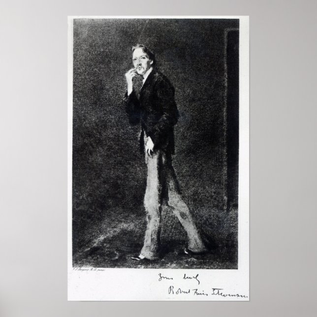 Robert Louis Stevenson Poster (Framsidan)
