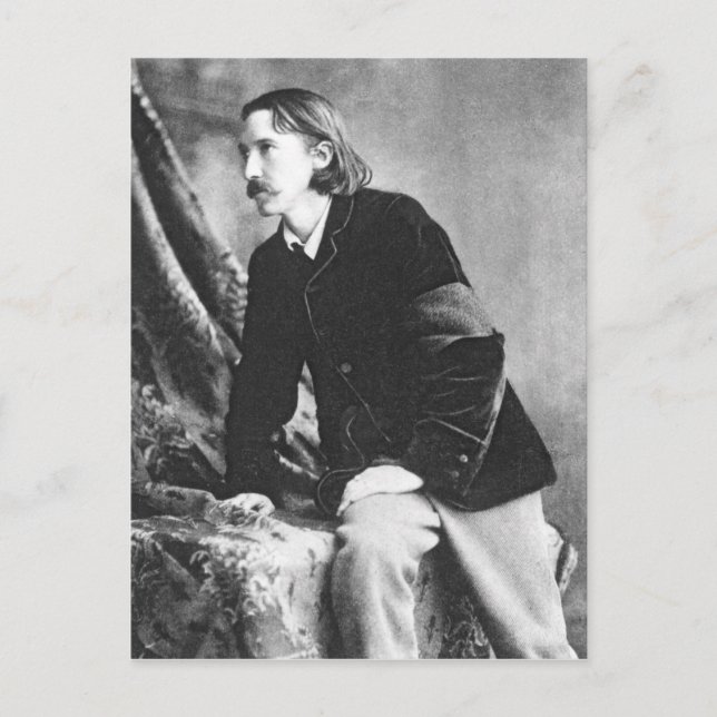 Robert Louis Stevenson Vykort (Framsida)