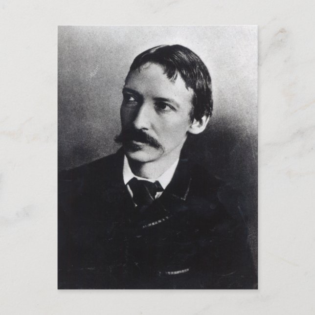 Robert Louis Stevenson Vykort (Framsida)