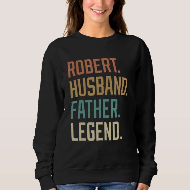 Robert Make Far Legend Fars dag Retro T Shirt (Framsida)