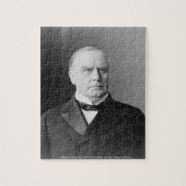 Robert McKinley 25:e presidenten i Amerika. Pussel