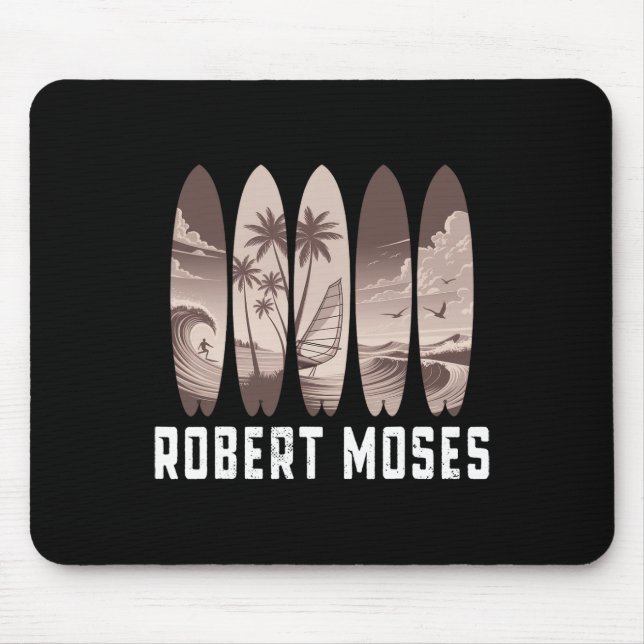 Robert Moses Surfbräda Män Kvinnor Surfning  Musmatta (Framsidan)