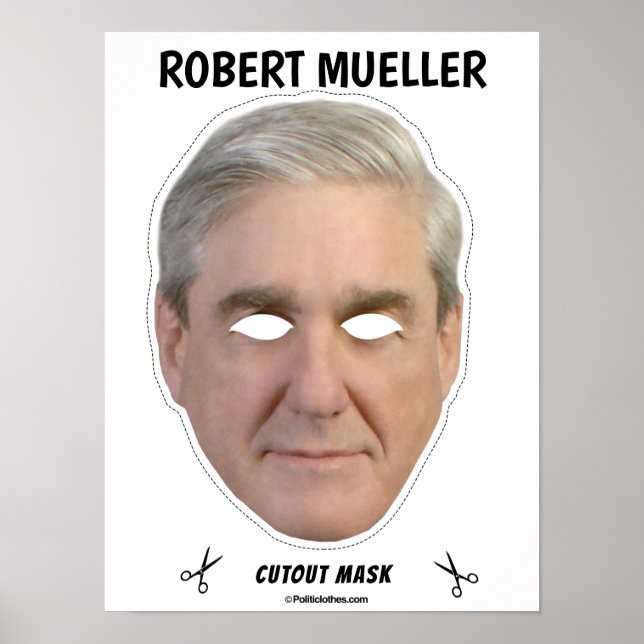 ROBERT MUELLER Halloween Mask Poster (Framsidan)