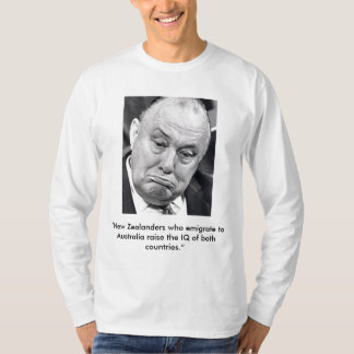 Robert Muldoon, "nyzeeländare som emigrerar… T-shirt