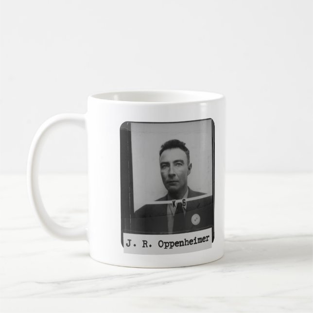 Robert Oppenheimer Kaffemugg (Vänster)