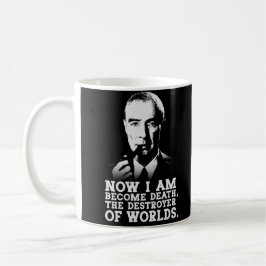 Robert Oppenheimer Quote Kaffemugg