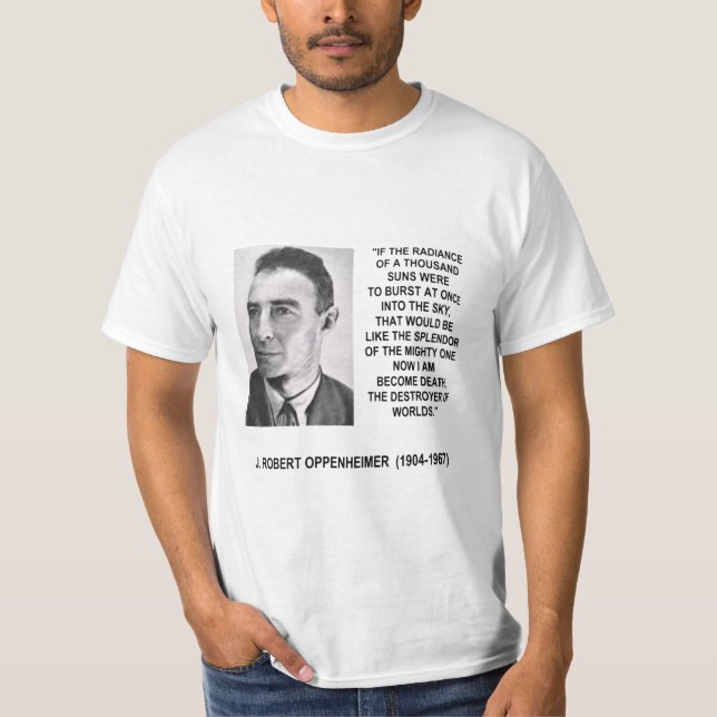 Robert Oppenheimer T Shirt (Framsida)