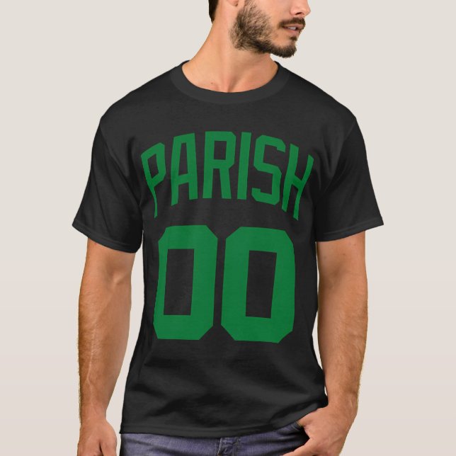 Robert Parish Jersey T Shirt (Framsida)