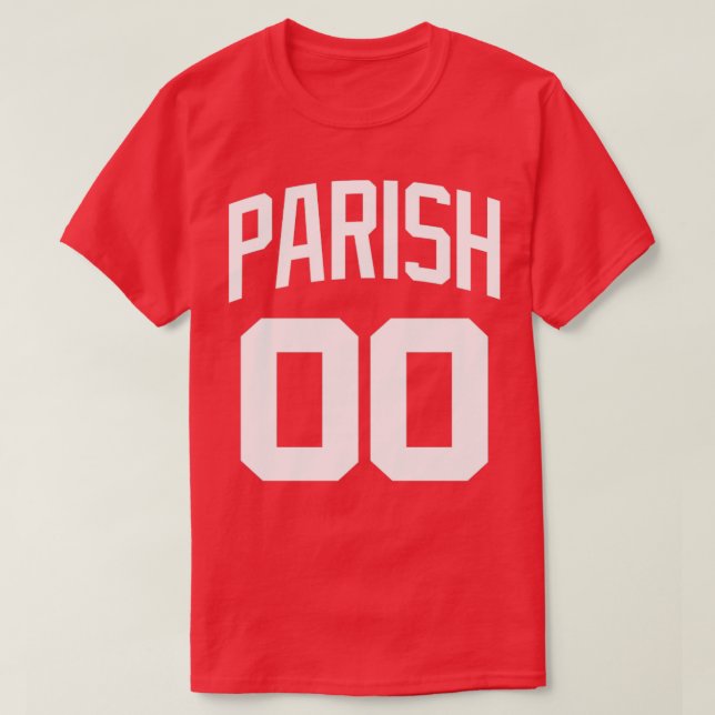 Robert Parish Jersey T Shirt (Design framsida)