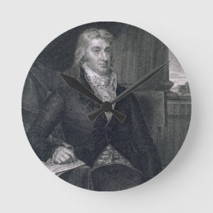 Robert R. Livingston som inristas av E. Mackenzie Rund Klocka
