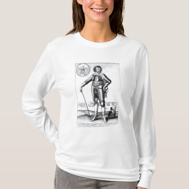 Robert rik, 2nd Earl av Warwick T Shirt (Framsida)