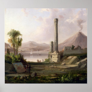 Robert S. Duncanson Pompeii Poster